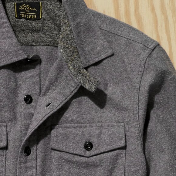 L.L.BEAN X TODD SNYDER CHAMOIS SHIRT - Picture 4 of 4
